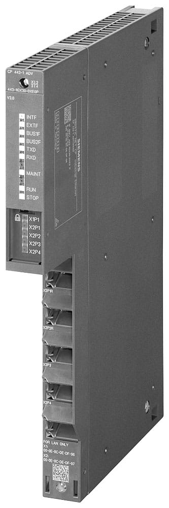 SIEMENS - SIE6GK74431GX300XE0 Processore di comunicaz. CP 443-1 Advanced, collegamento di SIMATIC S7-400 a IE
