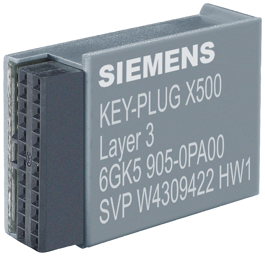 SIEMENS - SIE6GK59050PA00 KEY-PLUG XR-500 Layer 3, supp. memoria rimovib. per attivaz. di Layer 3 Features