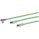 SIEMENS - SIE6XV18715BH10 Cavo IE, IE FC; 2 x RJ45; 2x2; 1 m; Cat5e, Classe D; PVC; robusto