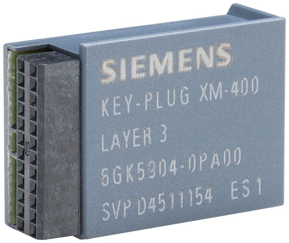SIEMENS - SIE6GK59040PA00 KEY-PLUG XM400, supporto di memoria rimovibile per attivaz. di Layer 3 Features