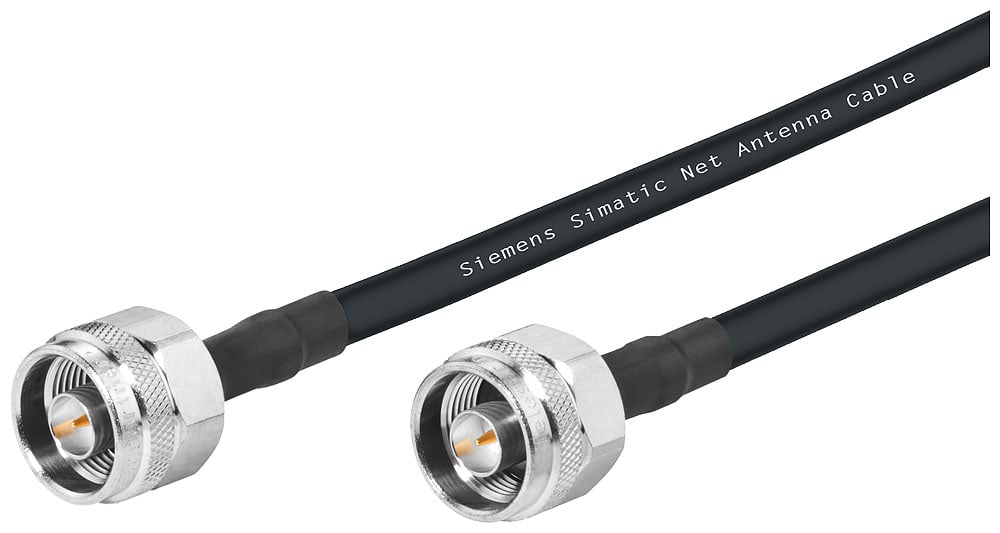 SIEMENS - SIE6XV18755SH20 IWLAN 2x N-Connect, cavo di collegamento flessibile maschio/maschio, ferrovia,2m