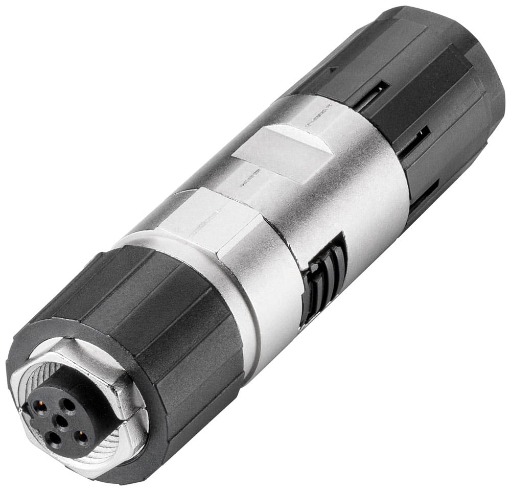 SIEMENS - SIE6GK19050EB10 PB FC M12 Cable Connector PRO, connet. tecnica di colleg. FC, ins. femmina, 5 pz
