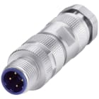 SIEMENS - SIE6GK19010DB106AA8 IE FC M12 Plug PRO, connettore M12, uscita cavo a 180°, D-coded, 8 pezzi