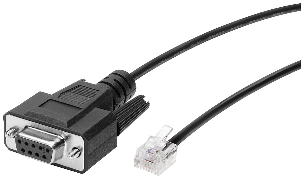 SIEMENS - SIE6GK59803BB000AA5 Serial Cable RJ11/RS232, cavo seriale preconfezionato, pezzo di ricambio