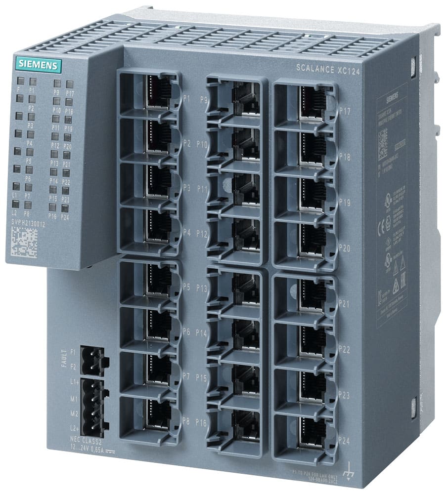 SIEMENS - SIE6GK51240BA002AC2 SIMATIC NET SCALANCE XC124