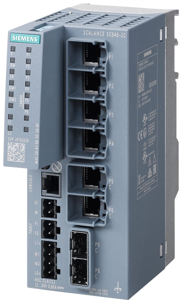 SIEMENS - SIE6GK56462GS002AC2 SCALANCE SC646-2C
