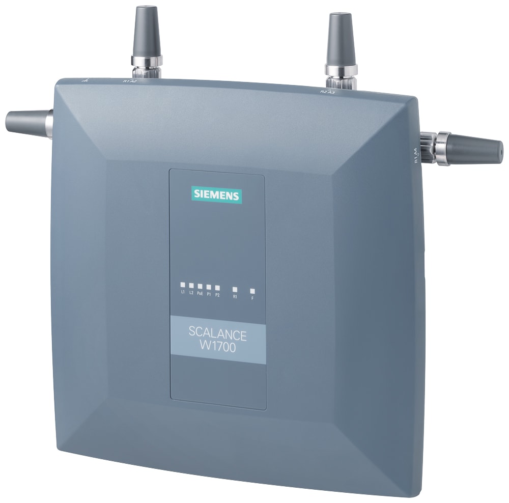 SIEMENS - SIE6GK57881GY010AA0 IWLAN AP, 1733 Mbit/s, 2x M12, 1x interfaccia radio, 4x N-Connect, CLP
