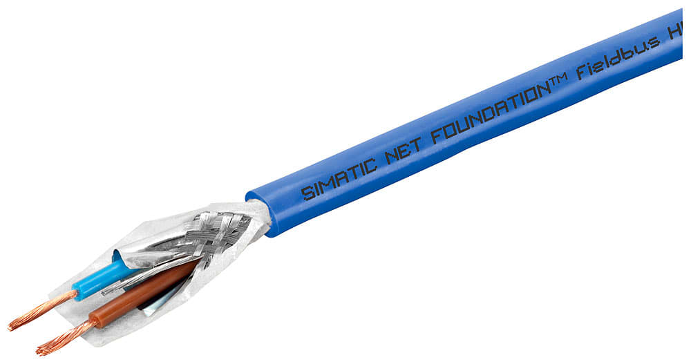 SIEMENS - SIE6XV18305GH10 FOUNDAT. FIELDBUS CAB.BLUE SOLD BY THE M