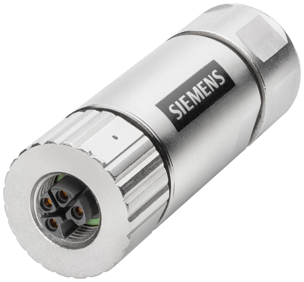 SIEMENS - SIE6GK19060EB00 Power Plug PRO, M12, Cable Connector Pro, L-coded