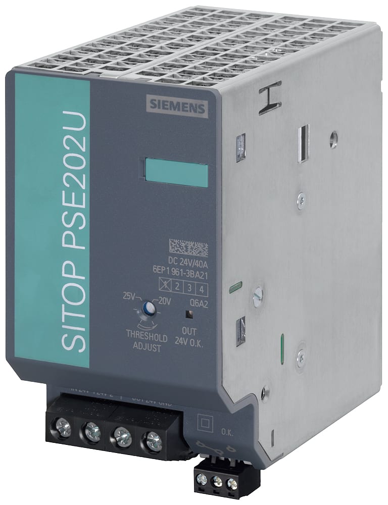 SIEMENS - SIE6AG19613BA214AX0 Modulo di ridondanza SITOP PSE202U, DC 24 V/40 A