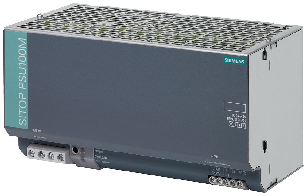 SIEMENS - SIE6EP13373BA00 Alimentatore monofase DC 24 V/40 A