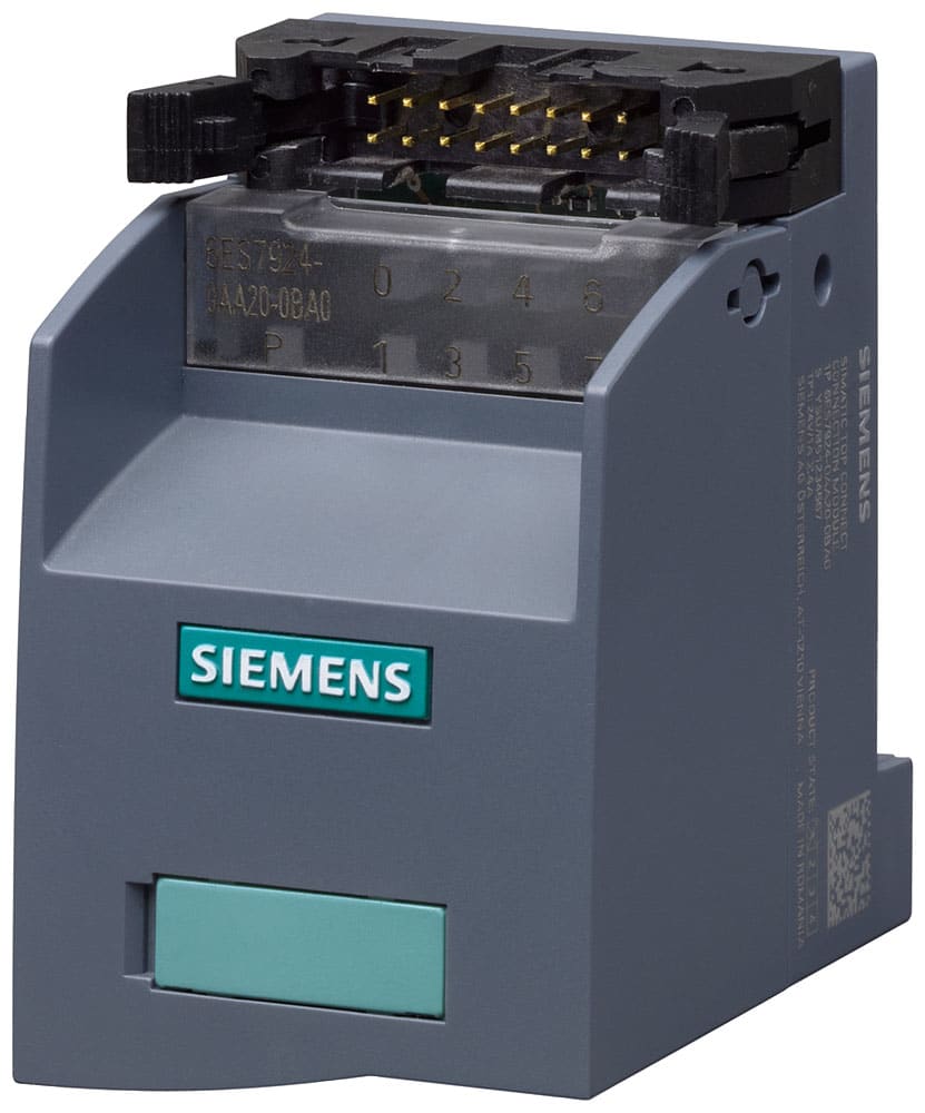 SIEMENS - SIE6ES79240AA200BA0 Modulo di collegamento dig., TP1 Connessione a 1 filo, 8 I/O, a vite, LED