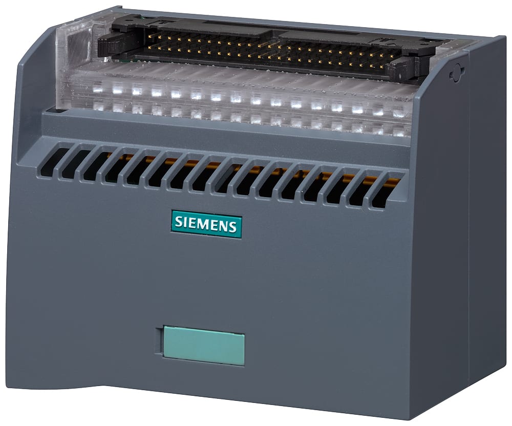 SIEMENS - SIE6ES79242AA200BC0 32K TERML BL. TP1 W. LED PUSH-IN TERM.
