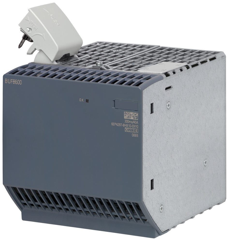 SIEMENS - SIE6EP42978HB100XY0 Modulo buffer SITOP BUF8600 per SITOP PSU8600 con capacità bufferizz. 300 s/40 A