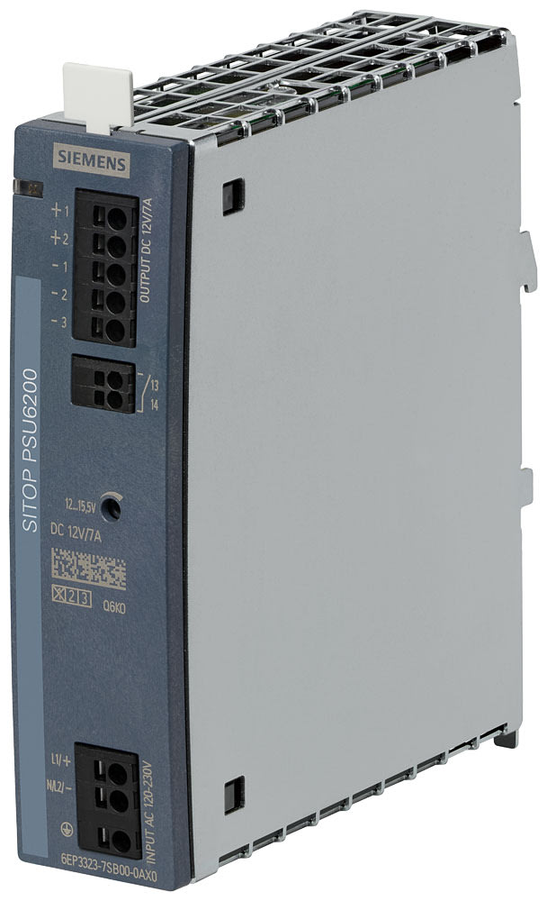 SIEMENS - SIE6EP33237SB000AX0 Alimentatore SITOP PSU6200, monofase DC 12 V/7 A