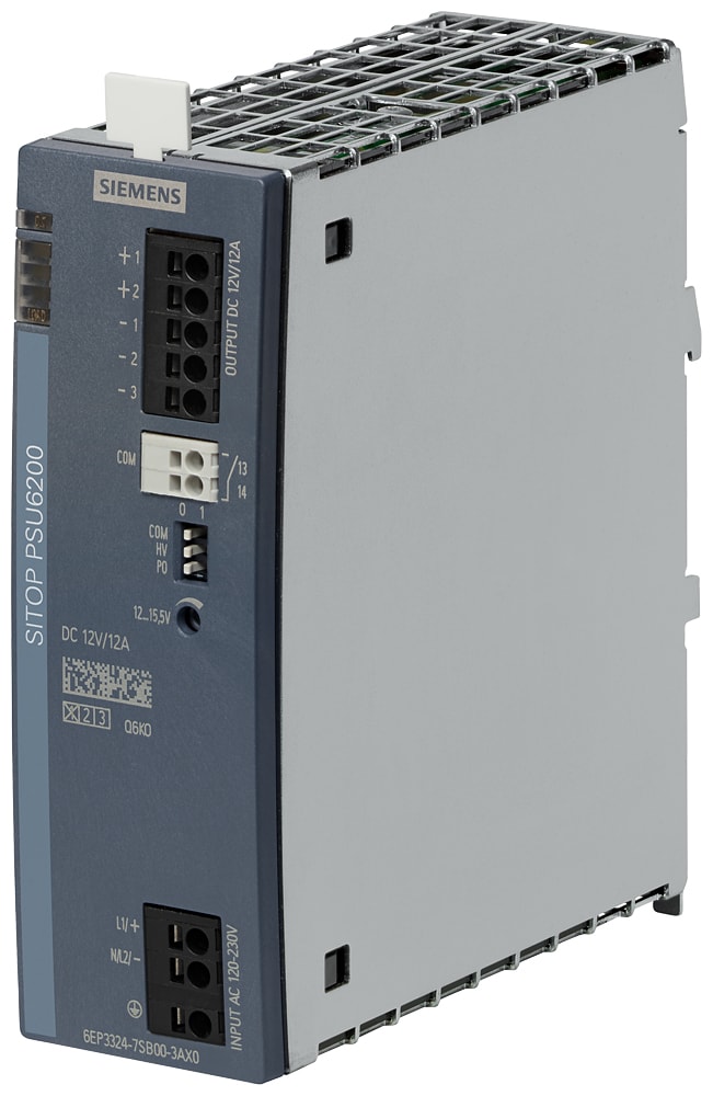 SIEMENS - SIE6EP33247SB003AX0 Alimentatore SITOP PSU6200, monofase DC 12 V/12 A