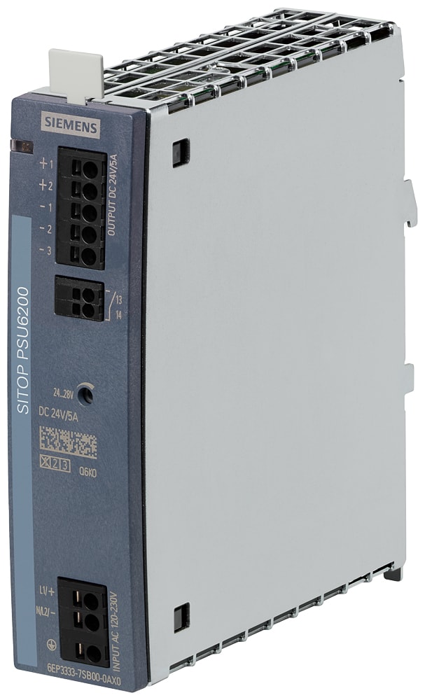 SIEMENS - SIE6EP33337SC000AX0 Alimentatore SITOP PSU6200 Ex, monofase DC 24 V/5 A