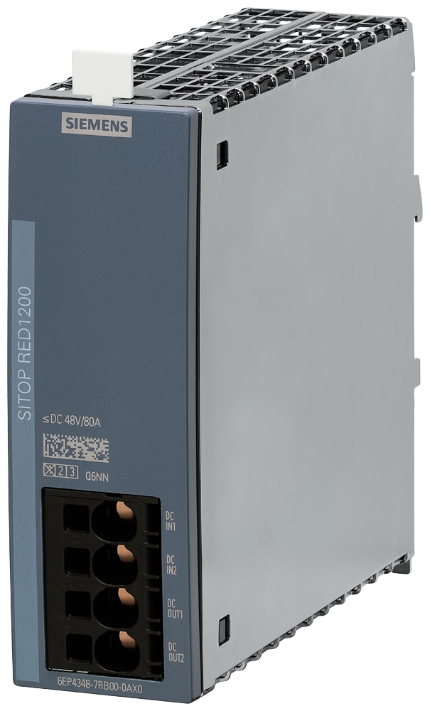 SIEMENS - SIE6EP43487RB000AX0 Modulo di ridondanza SITOP RED1200, DC 12 V, DC 24 V, DC 48 V