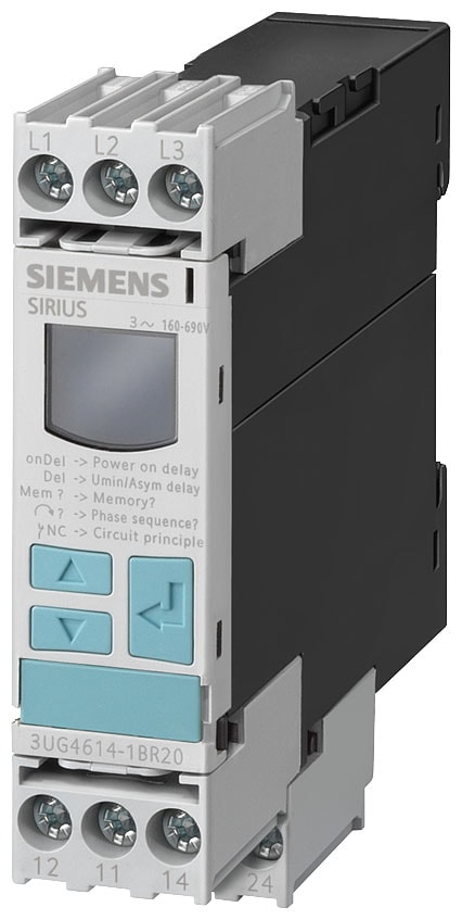 SIEMENS - SIE3UG46181CR20 RELECONTR. TENSIONE TRIF. 3X 160-690V