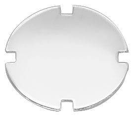 SIEMENS - SIE3SB29014MC Inserto piatto per pulsante e pulsante luminoso, piatta, trasparente