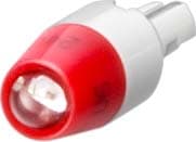 SIEMENS - SIE3SB39011RB Lampada LED con attacco Wedge, AC/DC 24 V, superluminosa W2x4,6d, gialla