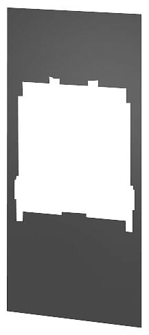 SIEMENS - SIE3NY1106 Accessori per interruttori 3NP50, mostrina in materiale isolante 290 x 135 mm per la copertura