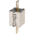 SIEMENS - SIE3NE13312 Cartuccia fusibile SITOR, con contatti a coltello, NH2, In: 350 A, gR, Un AC: 690 V