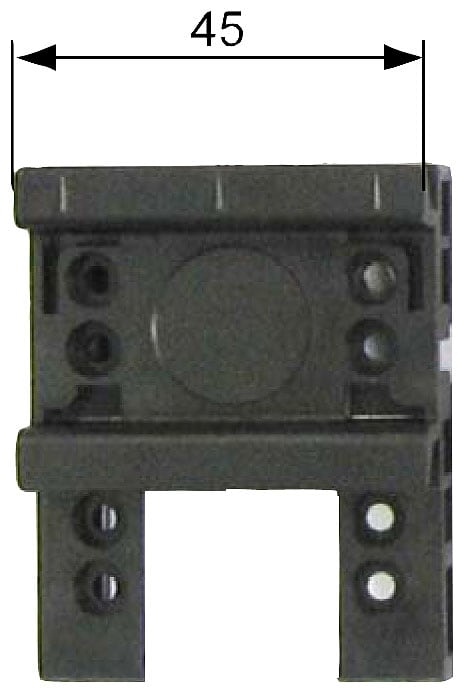SIEMENS - SIE8US19987CB45 GUIDA PLAST.35MM LARGH.45MM+VITI FISSAGG