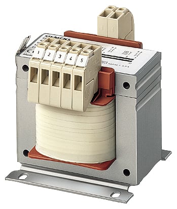 SIEMENS - SIE4AM34428JN000EA0 Trasformatore, monofase, PN (kVA) 0,1/0,31, Upri (V) 400-230+/-15, Usec=24 V Isec (A) 4,17