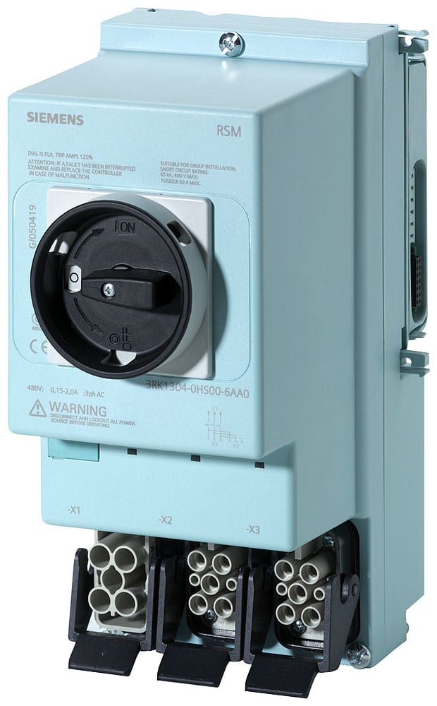 SIEMENS - SIE3RK13040HS006AA0 Modulo interruttore per manutenzione ET 200pro RSM, fino a 25 A, funzione di sezionamento Han Q4/2