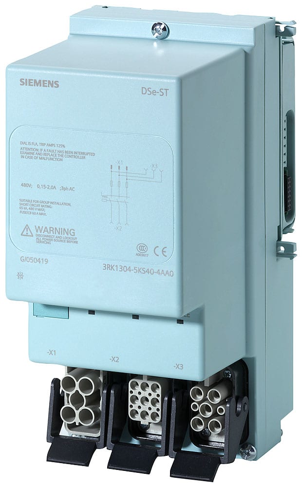 SIEMENS - SIE3RK13045KS405AA0 Avviatore invertitore ET 200pro RSE ST Standard, commutazione meccanica, protezione elettronica da sovraccarico