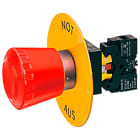 SIEMENS - SIE3SB29082AK TARGHETTA GIALLA EMERGENZA NOT AUS