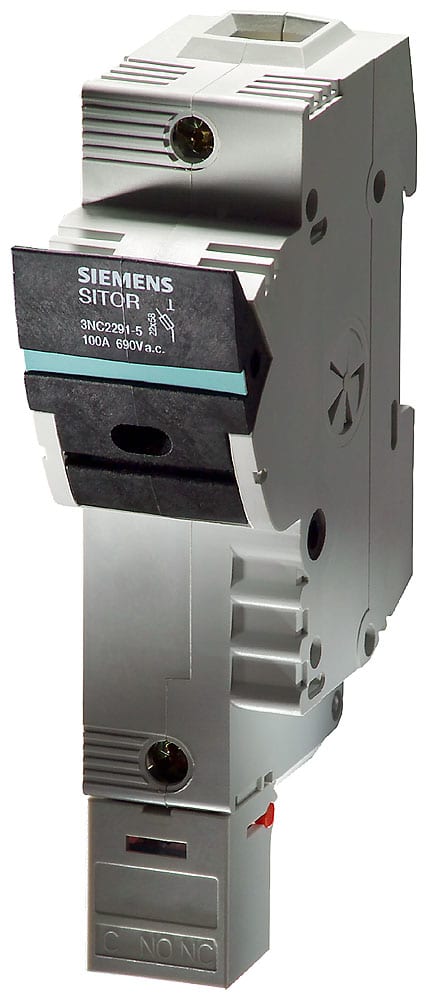 SIEMENS - SIE3NC22915 SEZ.FUS. SITOR CIL.UNIP. 100A 22X58
