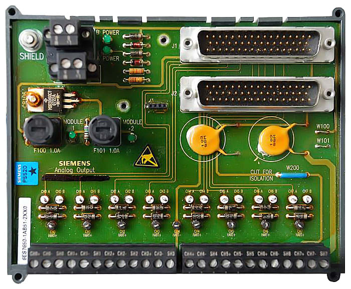 SIEMENS - SIE6ES76501AK117XX0 SIMATIC PCS7, F-DI MTA rid. modulo di connessione per collegamento ridondante dellunità ET200M F 6ES7326-1BK02-0AB0 12/24 canali, singolo protetto...