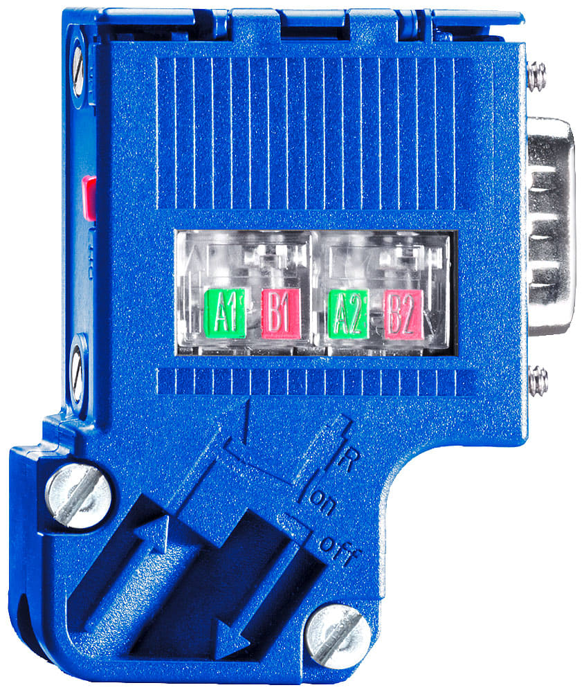 SIEMENS - SIE6ES79720DA600XA0 SIMATIC DP Connettore PROFIBUS con uscita cavo obliqua