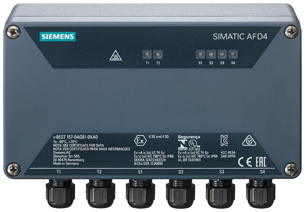 SIEMENS - SIE6ES71570AG810XA0 SIMATIC Distributore di campo attivo AFD4 per PROFIBUS PA