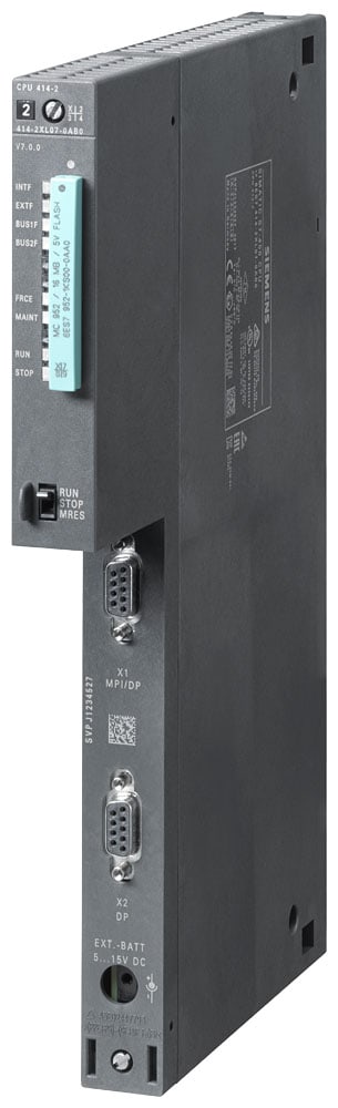 SIEMENS - SIE6ES74142XL070AB0 SIMATIC S7-400 CPU 414-2 2 MB