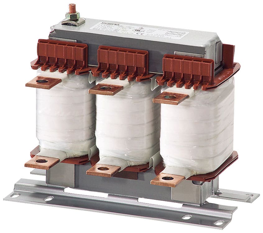 SIEMENS - SIE4EP38007US00 Reattanza di rete per convertitore di frequenza, trifase Un1(V) 480, Ithmax 1 A/F1(Hz) 63/60