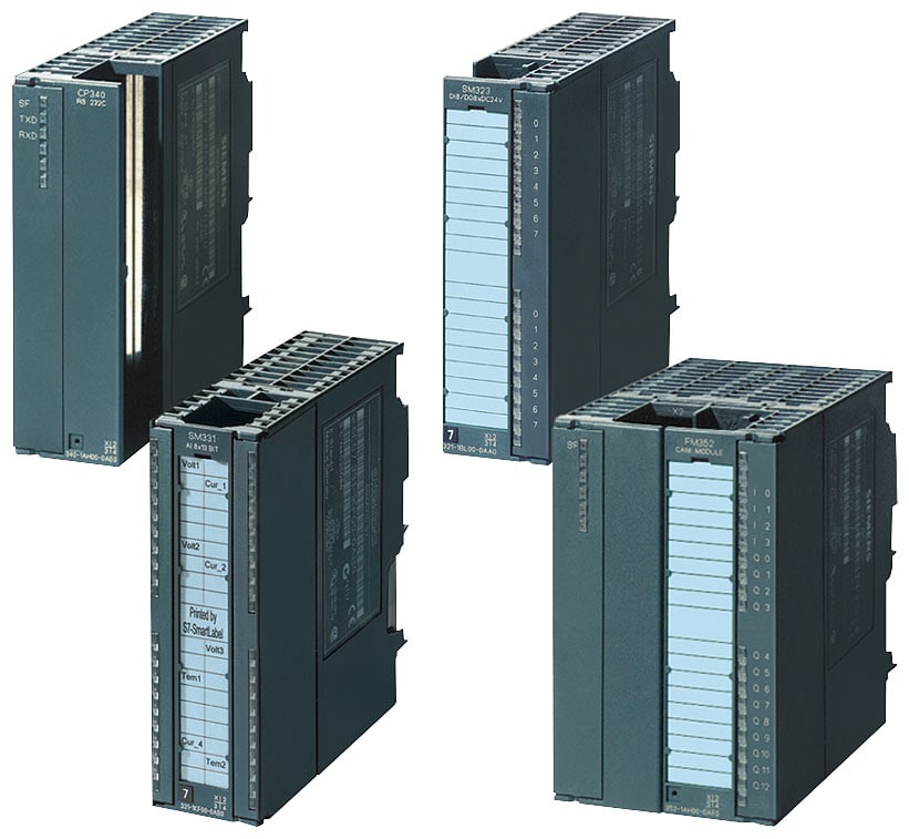 SIEMENS - SIE6ES73922XX100AA0 SIMATIC S7-300 Etichette di siglatura per moduli con connettore frontale a 40 poli UI 10