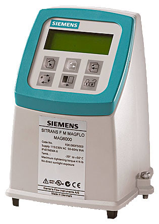 SIEMENS - SIE7ME69201AA301AA0 Convertitore di segnale MAG 6000, IP67 / NEMA 4X/6, custodia in plastica, con display, DC 11 ... 30 V/AC 11 ... 24 V 50/60 Hz