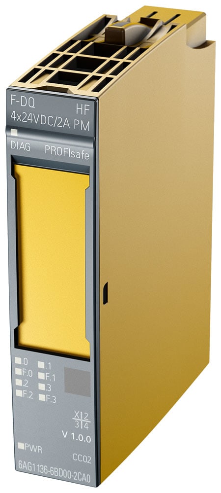 SIEMENS - SIE6AG11366DB002CA0 SIPLUS ET 200SP F-DQ 4x24VDC HF -30 ... +60 °C con Conformal Coating based on 6ES7136-6DB00-0CA0