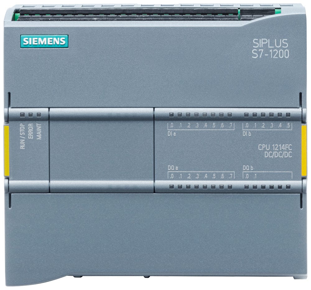 SIEMENS - SIE6AG12141HF405XB0 SIPLUS S7-1200 CPU 1214FC DC/DC/relè -25 ... +55 °C con Conformal Coating based on 6ES7214-1HF40-0XB0