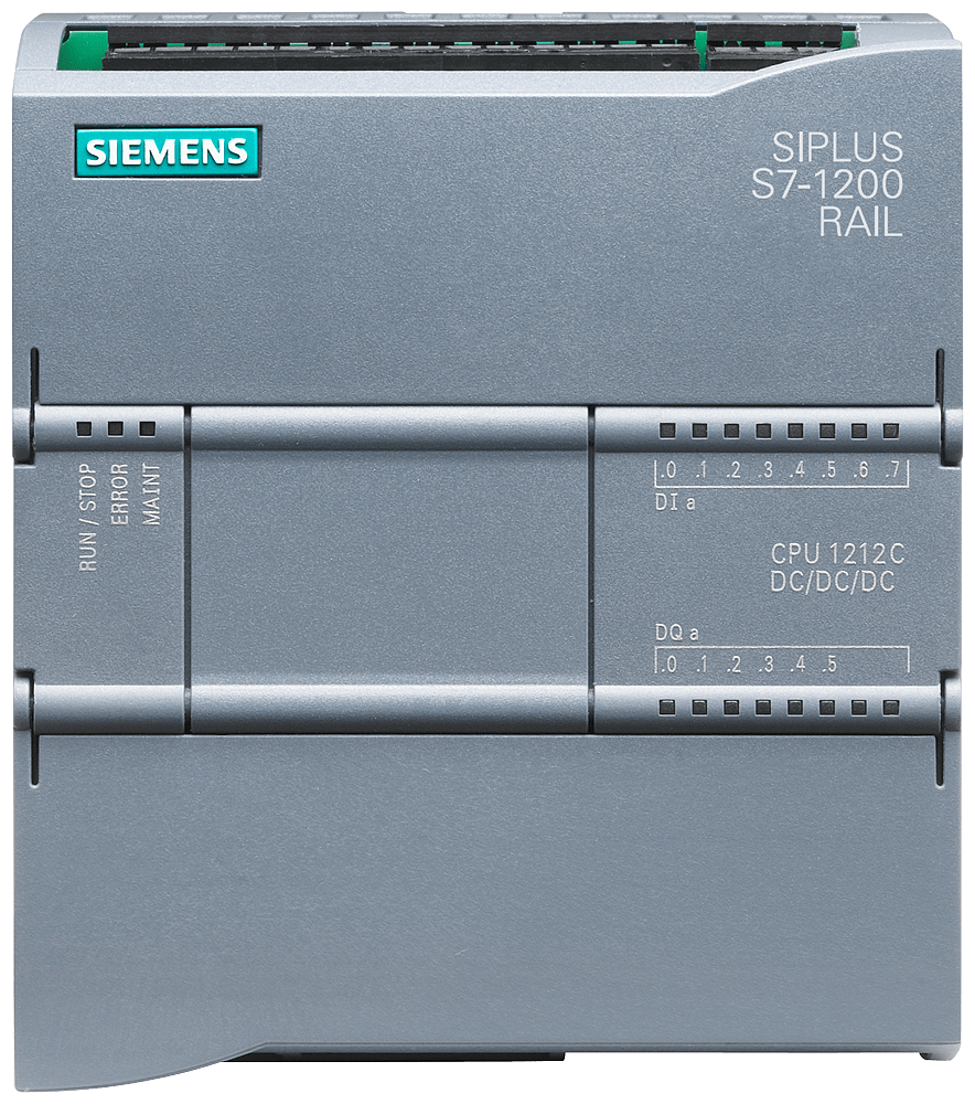 SIEMENS - SIE6AG22121AE401XB0 SIPLUS S7-1200 CPU 1212C DC/DC/DC T1 RAIL