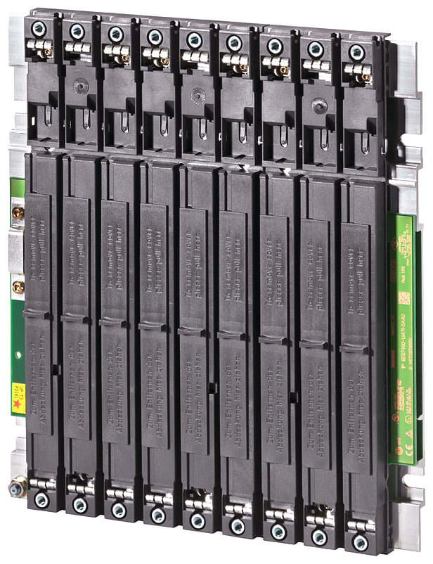 SIEMENS - SIE6ES74001JA110AA0 SIMATIC S7-400 UR2 con 9 posti connettore, alluminio Per la realizzazione di unità centrali e apparecchiature di ampliamento S7-400