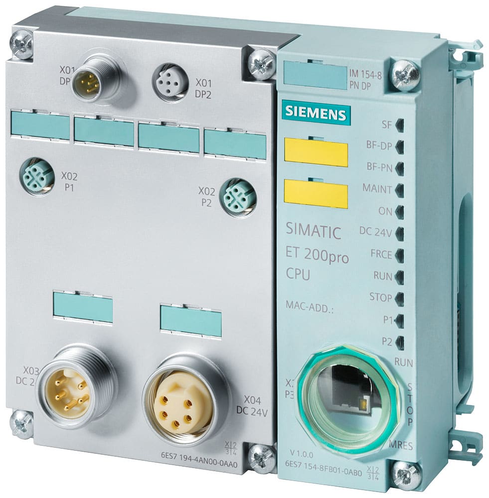 SIEMENS - SIE6ES71548FB010AB0 SIMATIC ET 200pro IM 154-8F PN/DP CPU