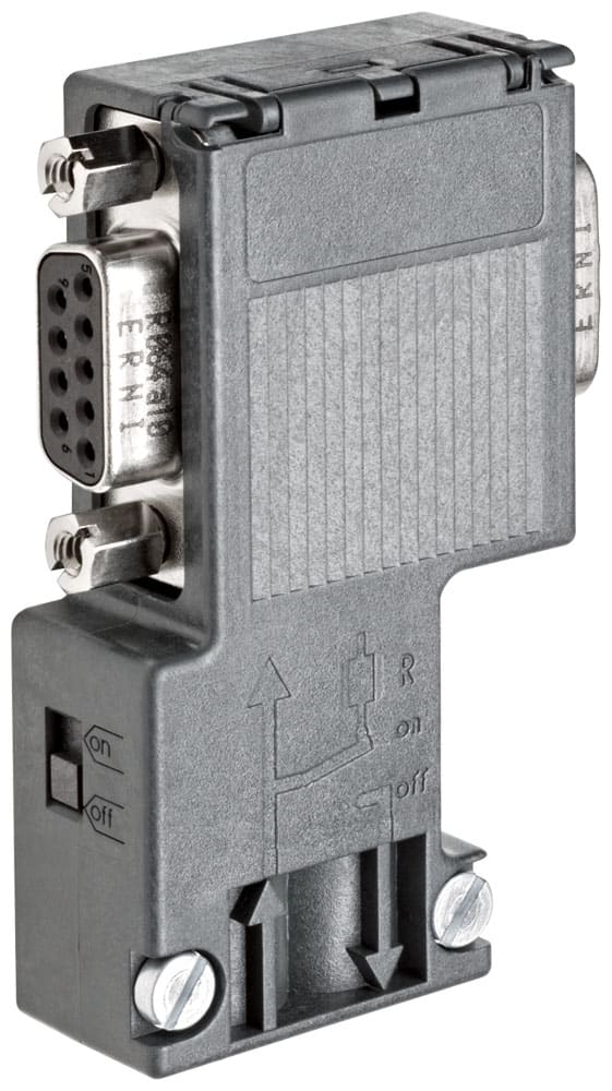 SIEMENS - SIE6ES79720BB120XA0 SIMATIC DP Connettore PROFIBUS RS 485, a vite, con presa PG, 90°