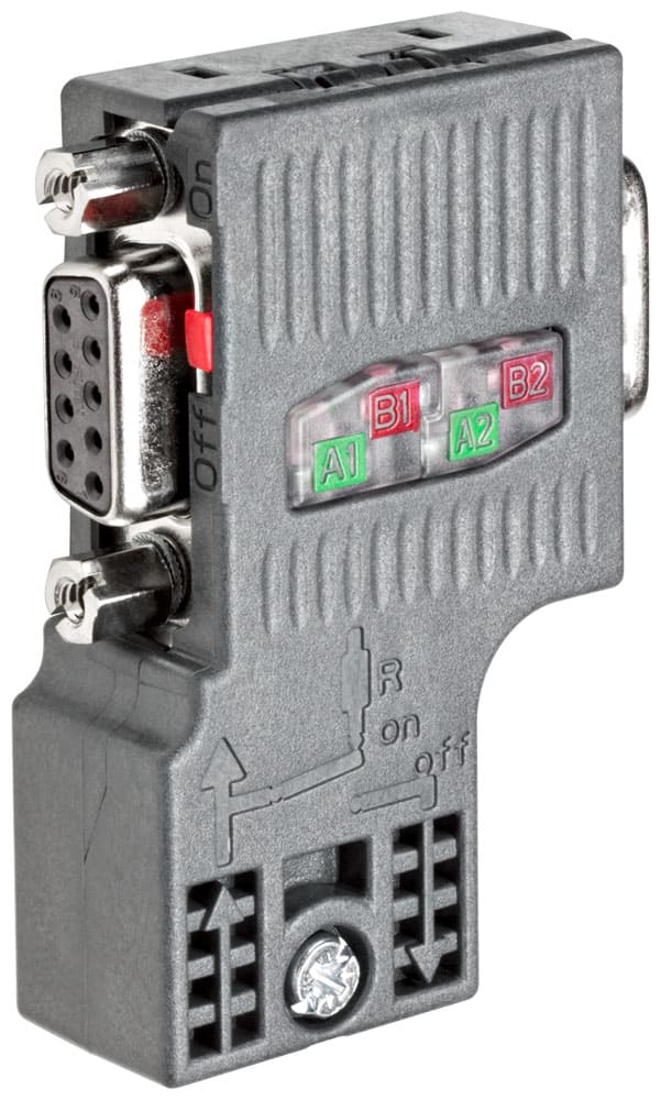 SIEMENS - SIE6ES79720BB520XB0 PB CONNECTOR, 90 DEGREE, WITH PG SOCKET