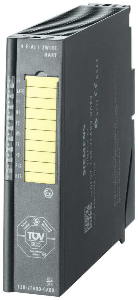 SIEMENS - SIE6ES71387FA000AB0 ET200ISP, 4F-AI HART EX, FAILSAFE