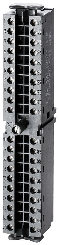 SIEMENS - SIE6ES73921AM001AB0 FRONT CONN, 40PIN, SCREW CONT., 100PCS