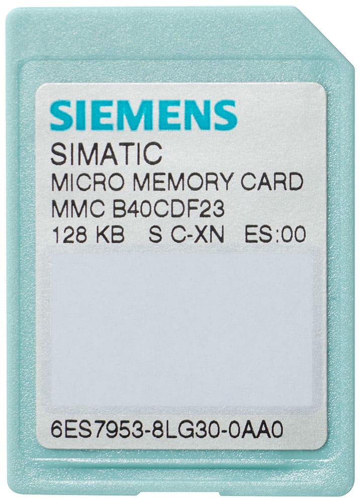 SIEMENS - SIE6ES79538LG310AA0 SIMATIC S7 Micro Memory Card 128 KB per S7-300/C7/ET 200